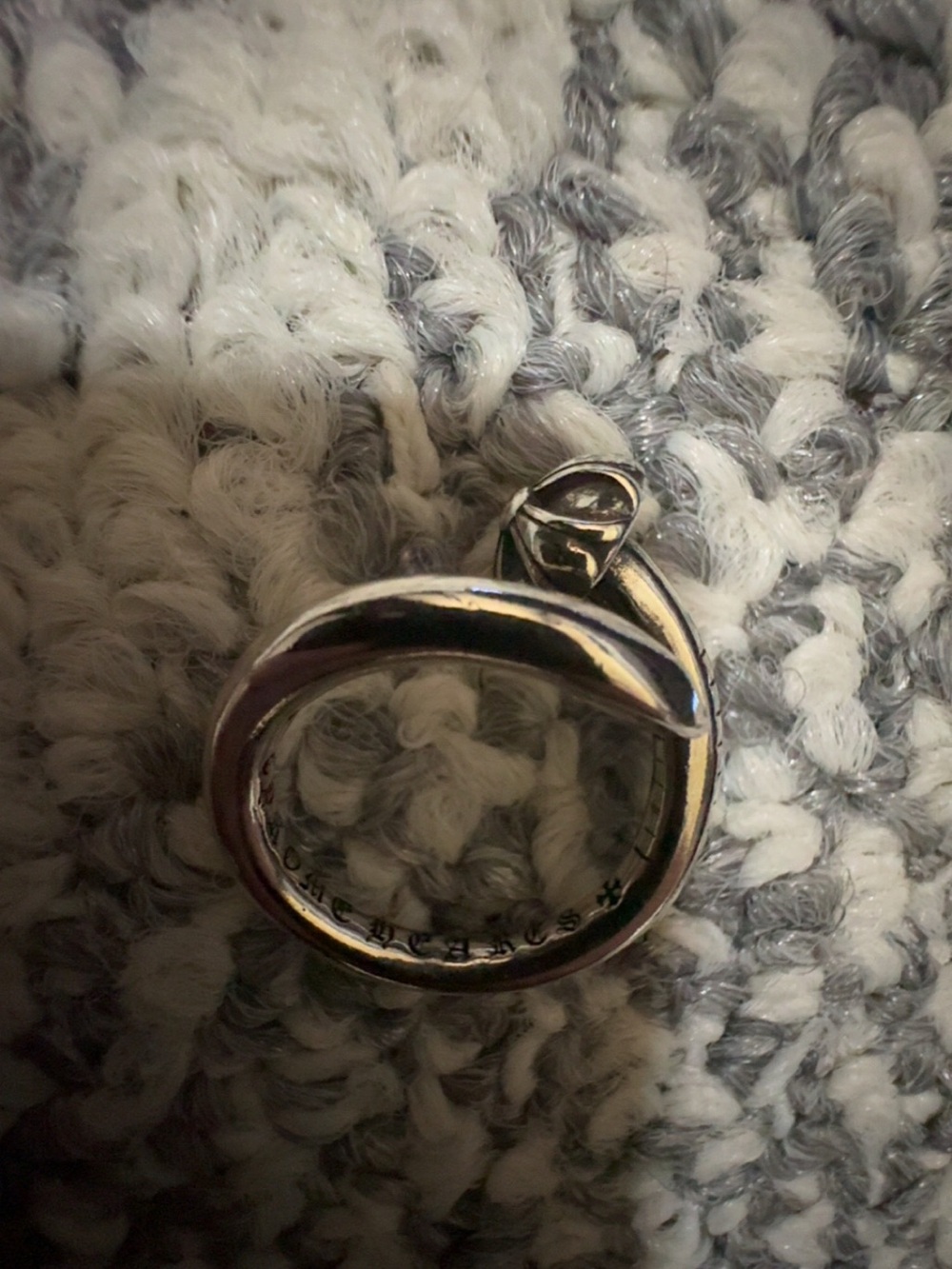 .925 Chrome Hearts Ring NWT